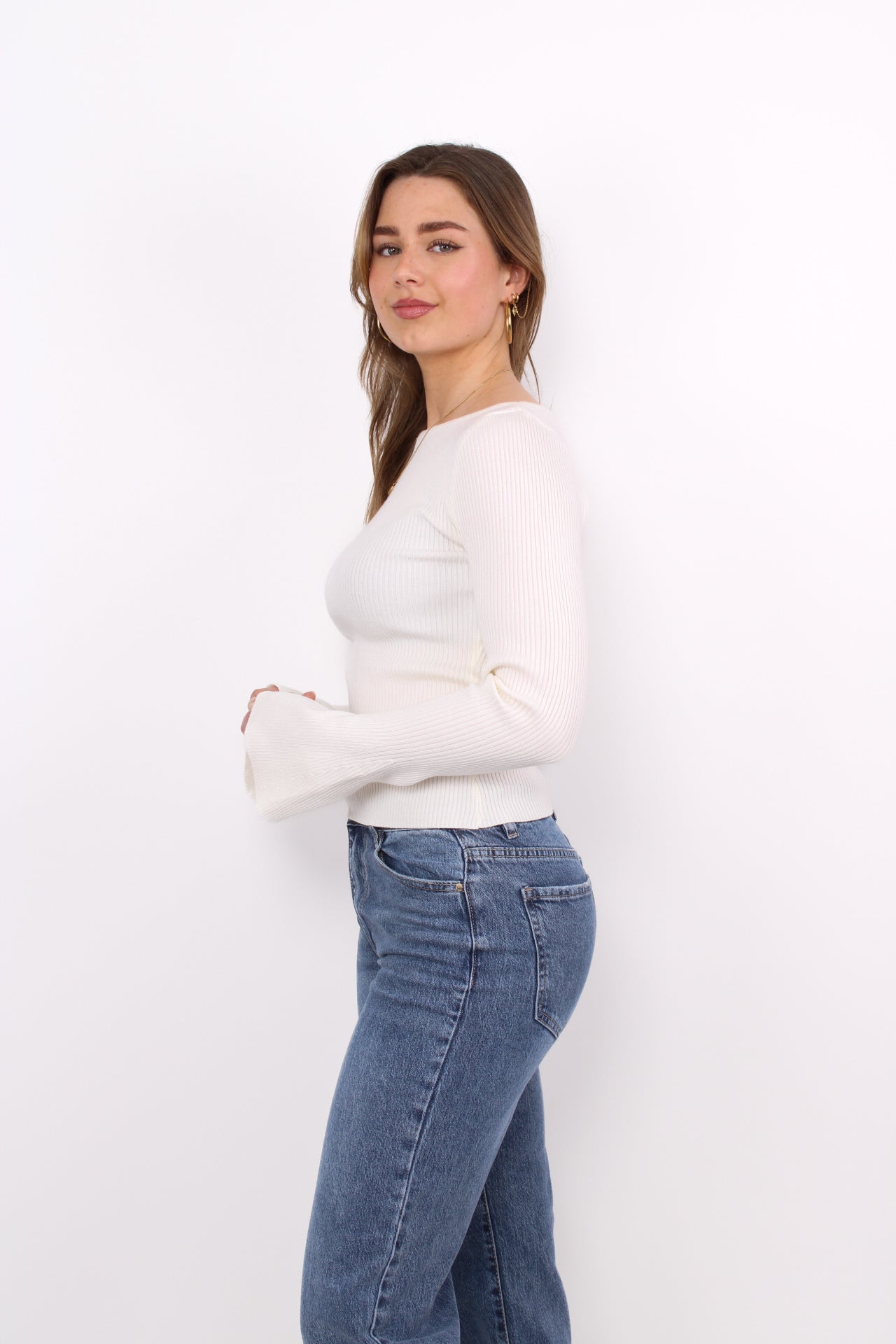 AURORA TOP - OFF WHITE