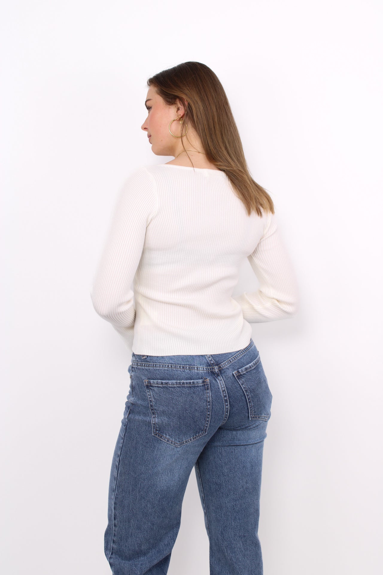 AURORA TOP - OFF WHITE