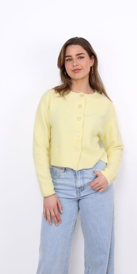 CLOUD CARDIGAN - BUTTER YELLOW