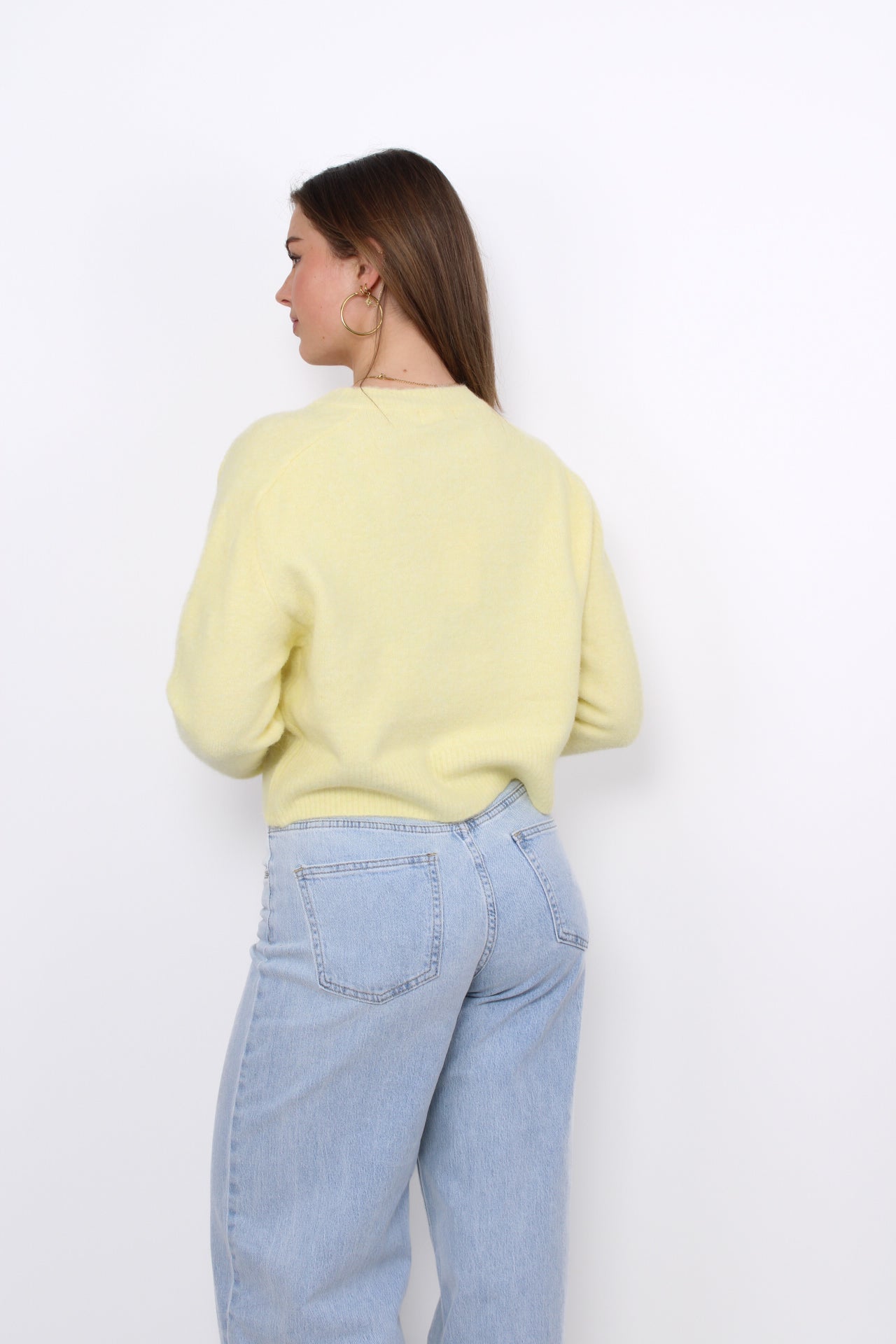 CLOUD CARDIGAN - BUTTER YELLOW