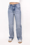 ''PETITE'' STRAIGHT LEG JEANS 0096-1 - DENIM