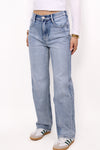 ''PETITE'' STRAIGHT LEG JEANS 0096-1 - DENIM