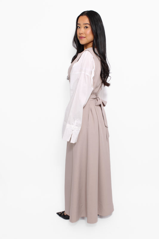 RANA DRESS - TAUPE