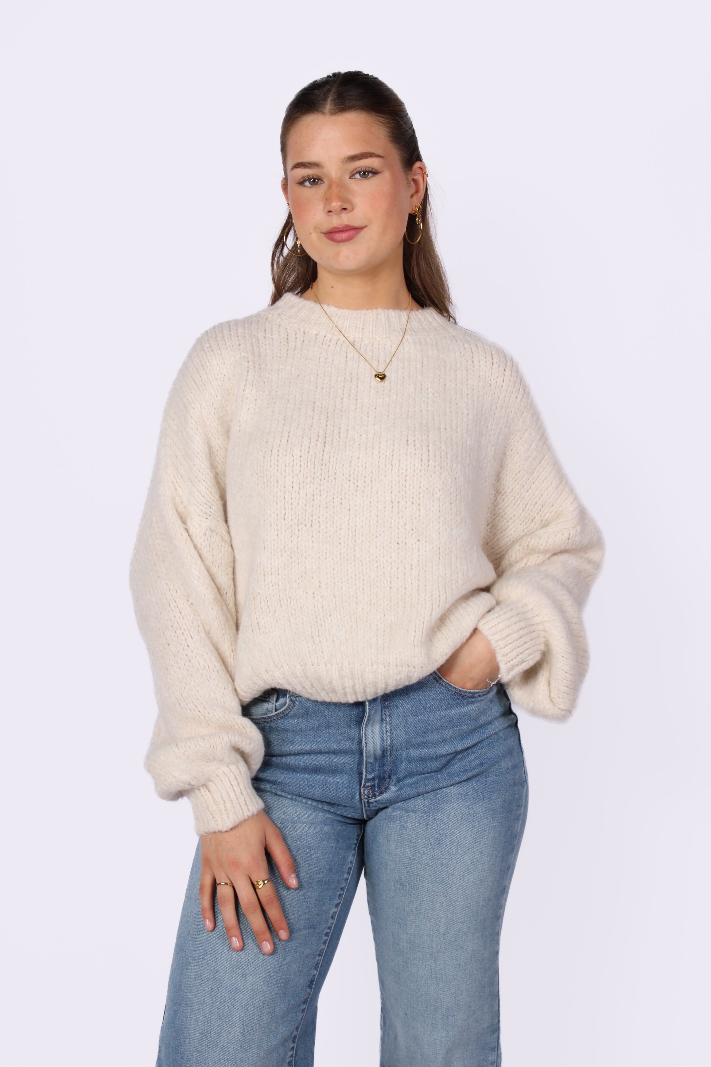STAY COZY KNIT - ECRU