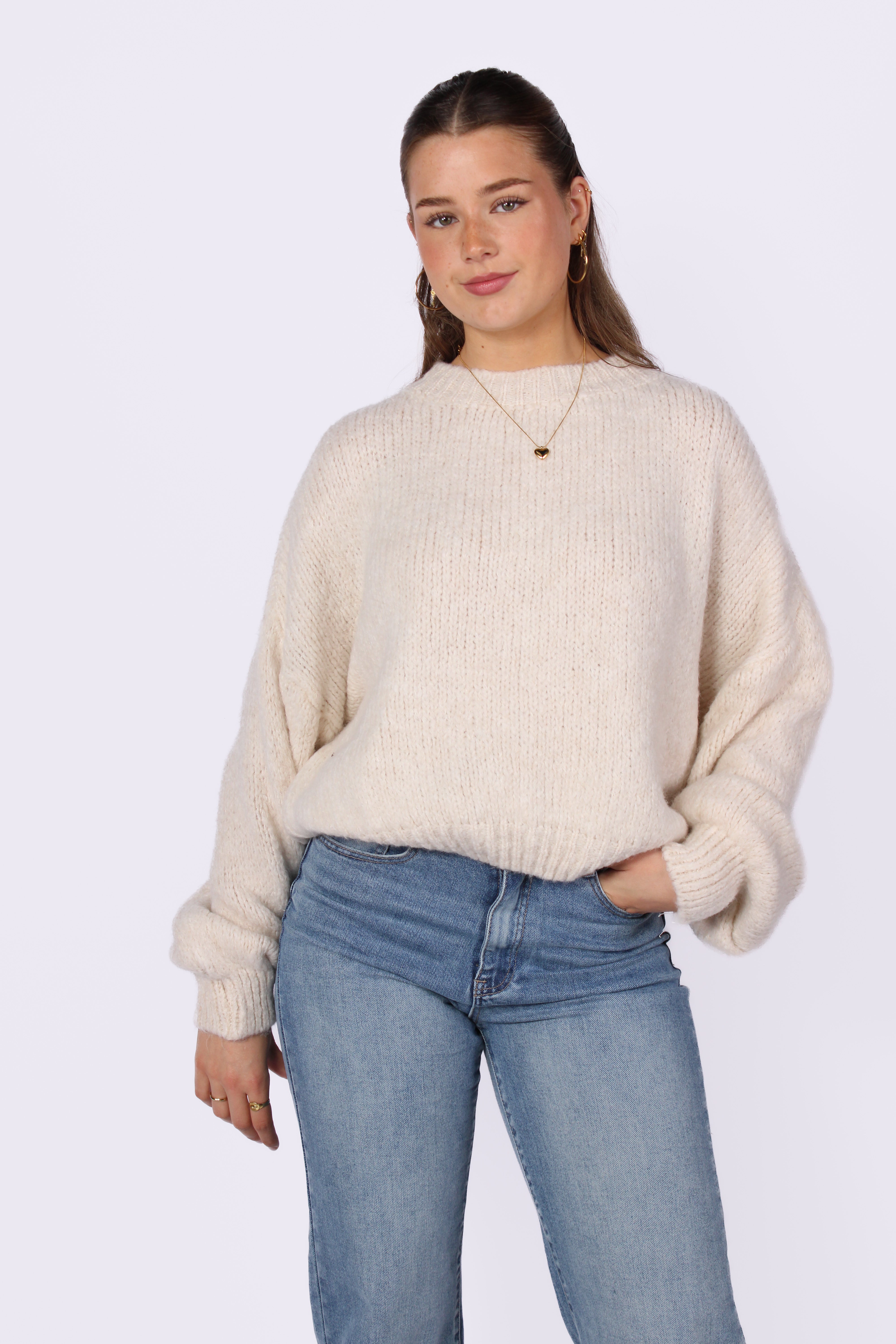 STAY COZY KNIT - ECRU