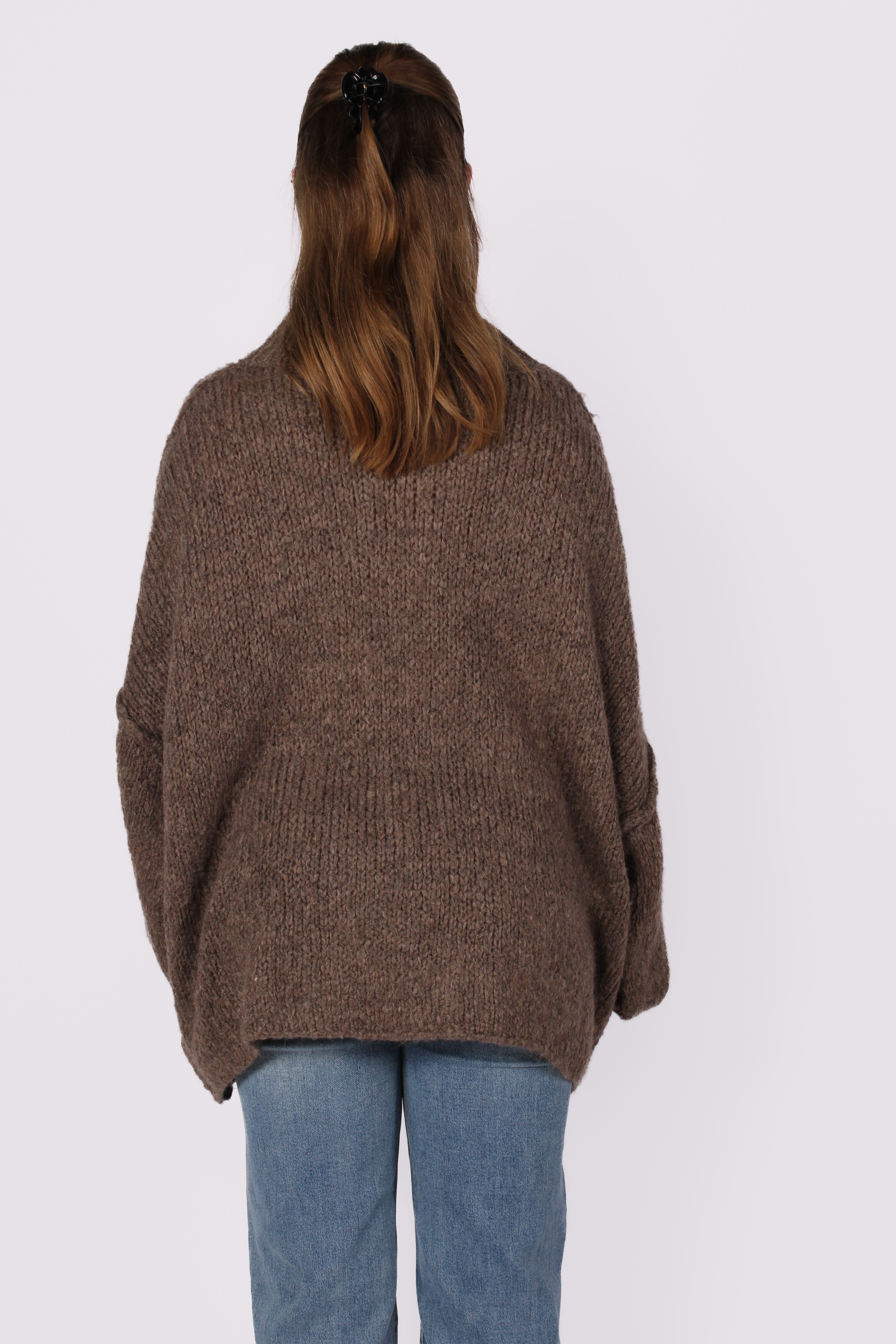 HUG ME THIGHT KNIT - DARK TAUPE