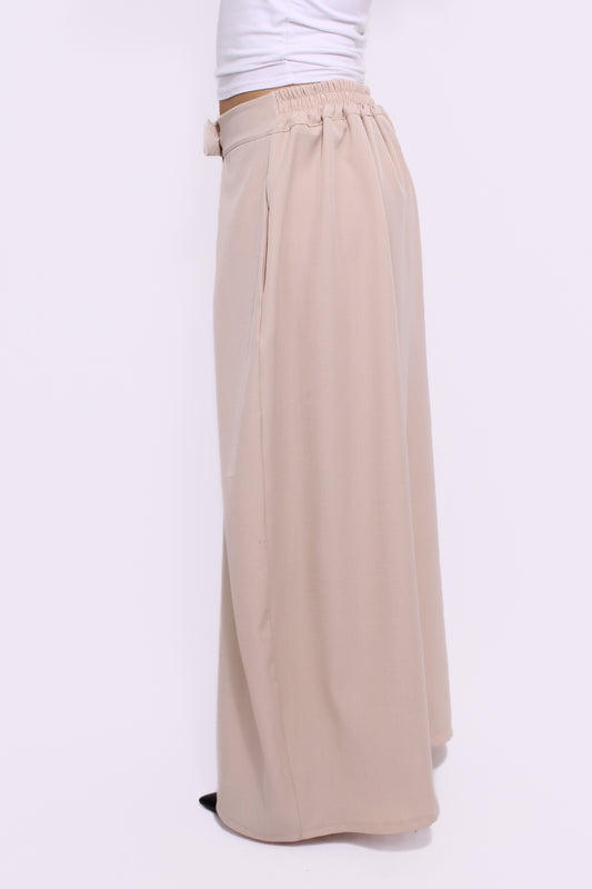 ''PETITE'' MADISON TROUSER - BEIGE