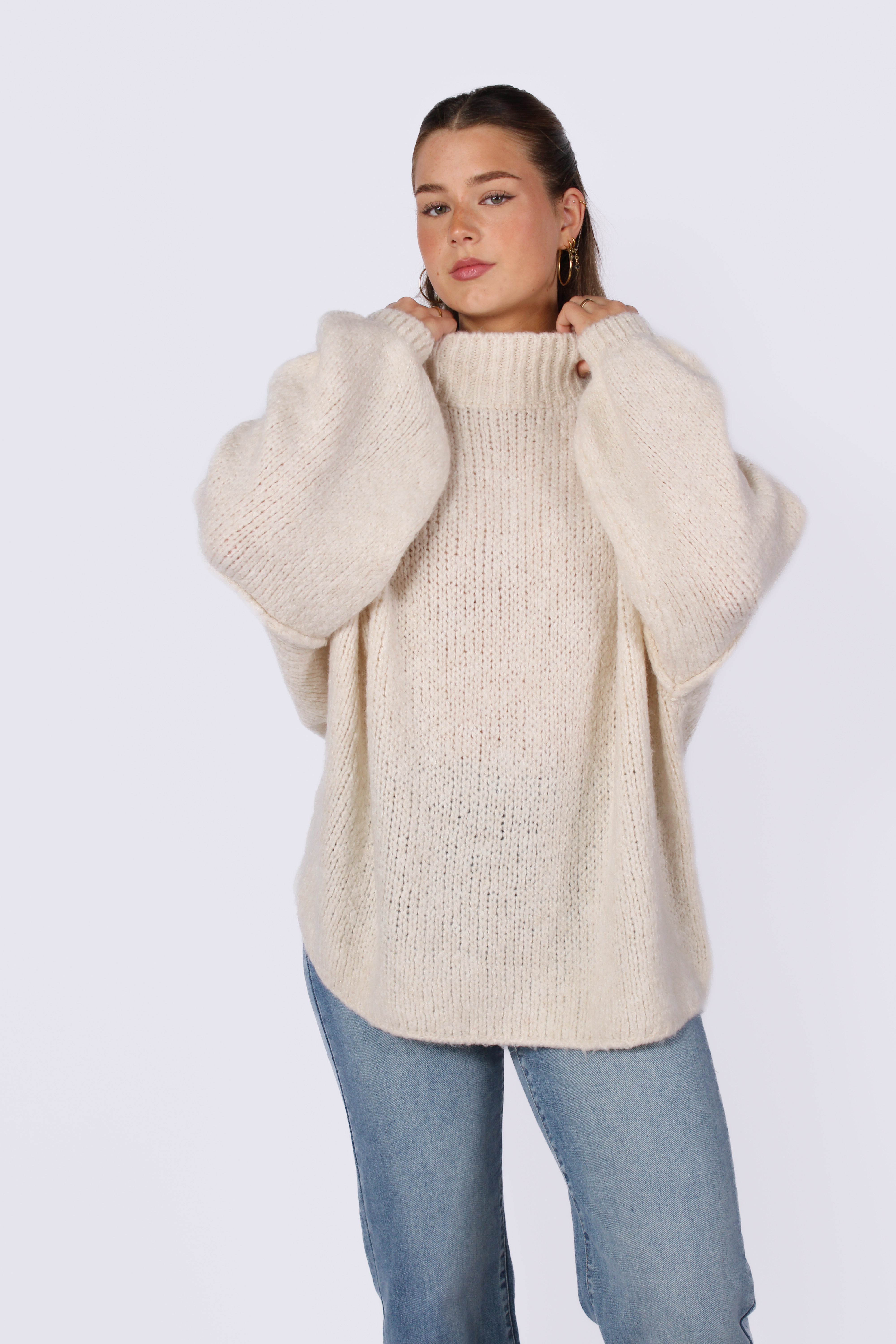 HUG ME THIGHT KNIT - ECRU