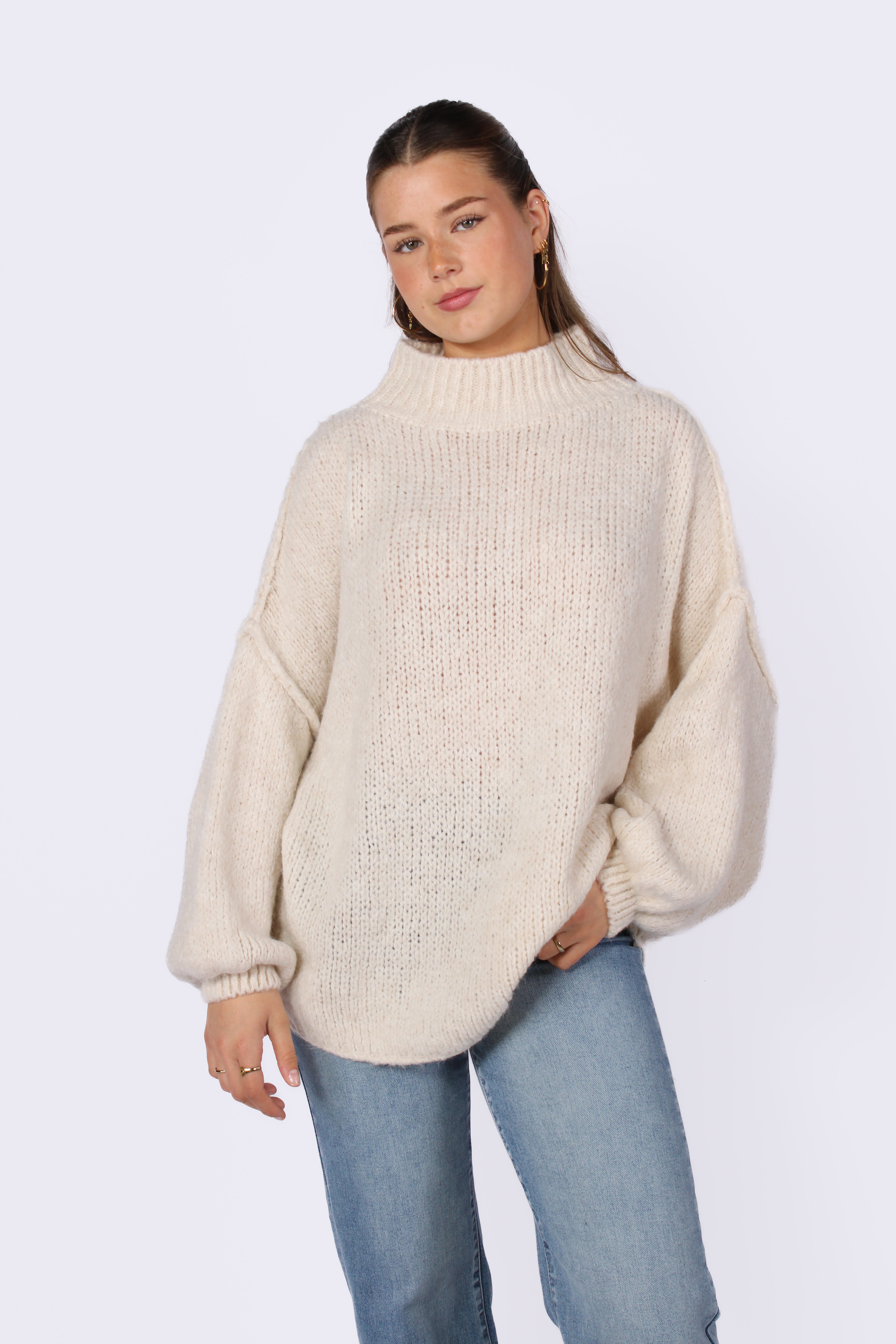 HUG ME THIGHT KNIT - ECRU