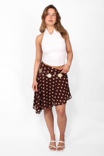 POLKA DREAM MIDI SKIRT