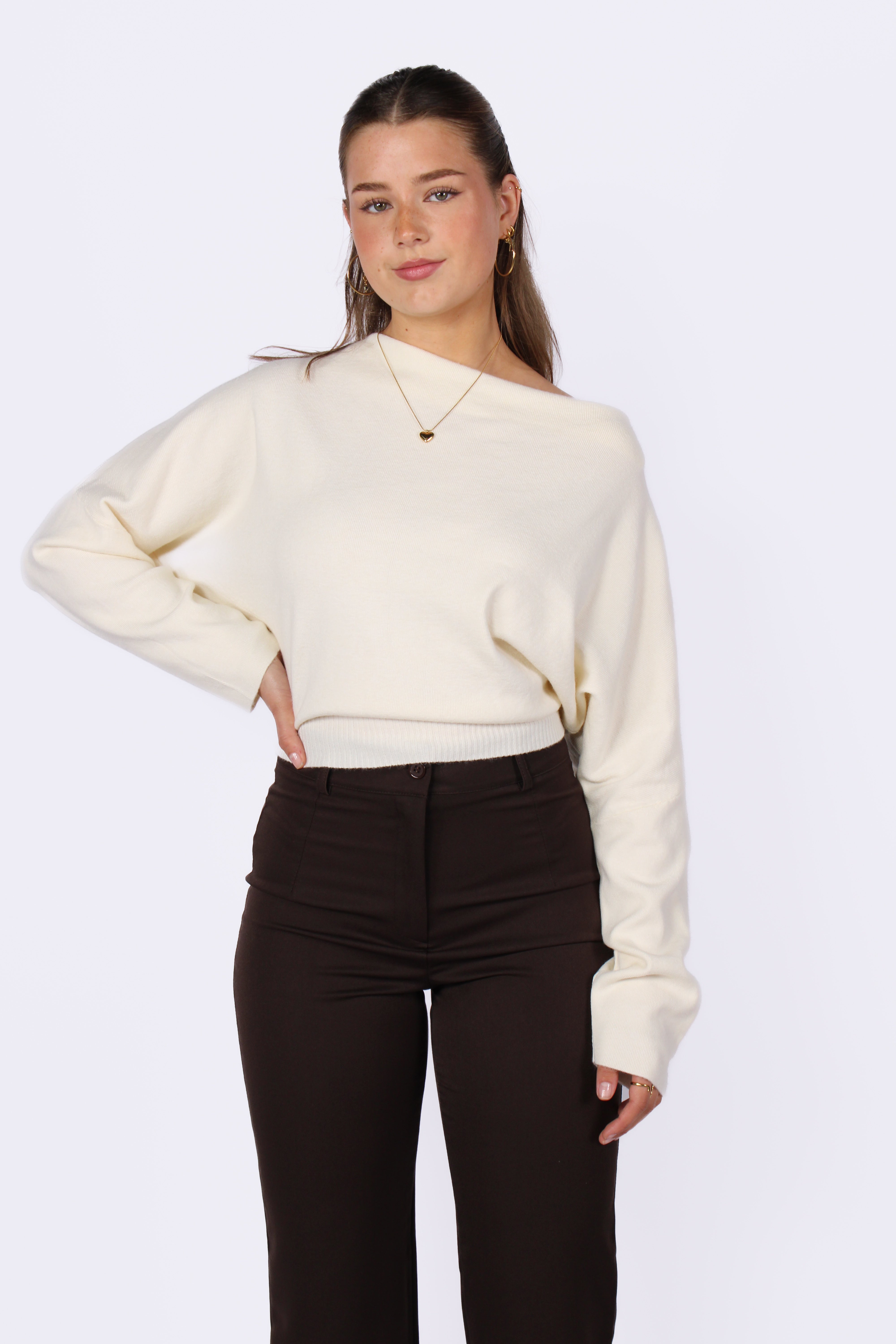 CELESTE SWEATER - OFF WHITE