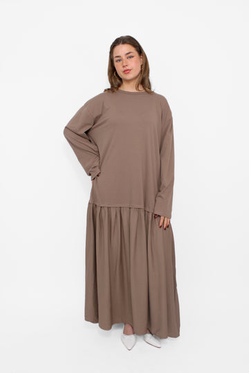 FLOWY COTTON DRESS