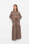 FLOWY COTTON DRESS