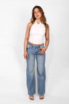 WIDE FLARE JEANS 1005