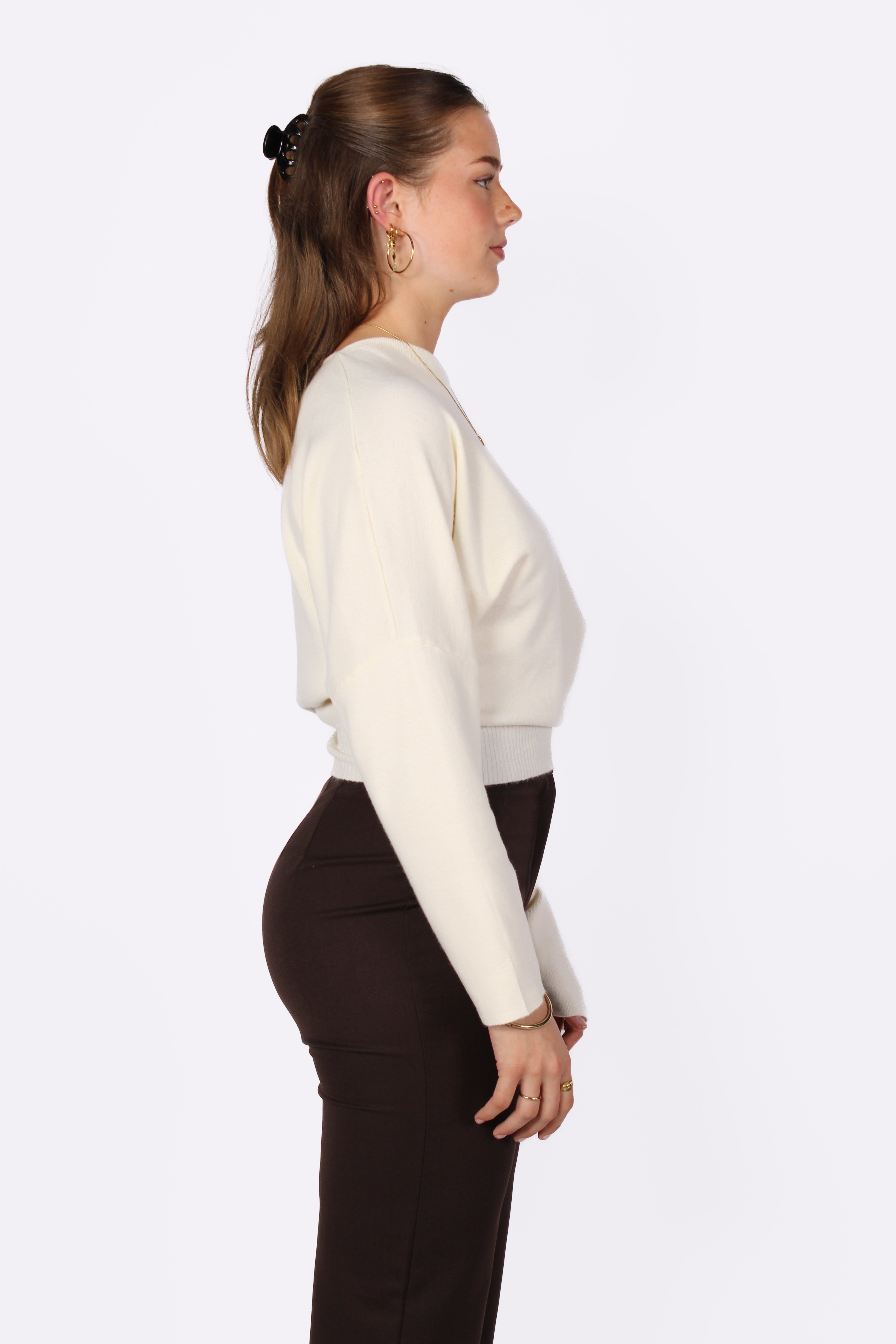 CELESTE SWEATER - OFF WHITE