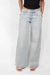 WIDE LEG MID WAIST JEANS 3902