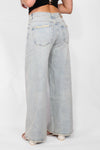WIDE LEG MID WAIST JEANS 3902