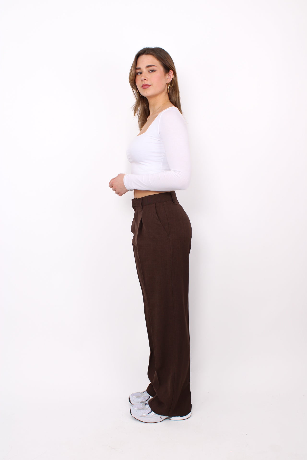 LEXI TROUSER - BROWN
