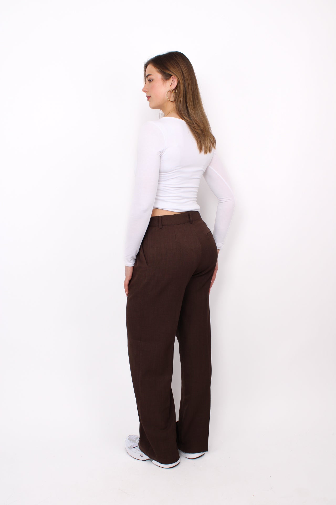 LEXI TROUSER - BROWN