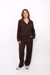 LEXI JACKET - BROWN
