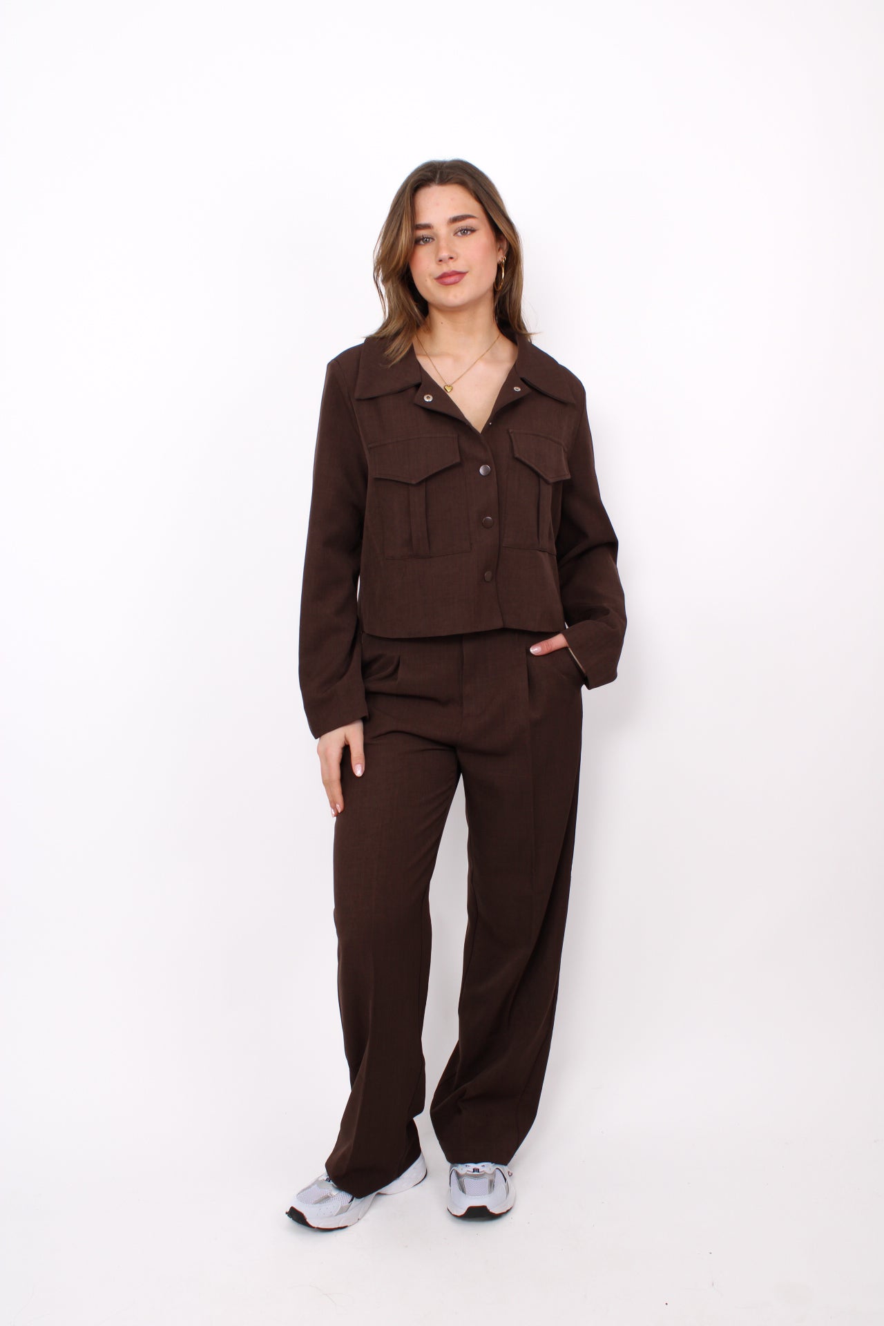 LEXI TROUSER - BROWN