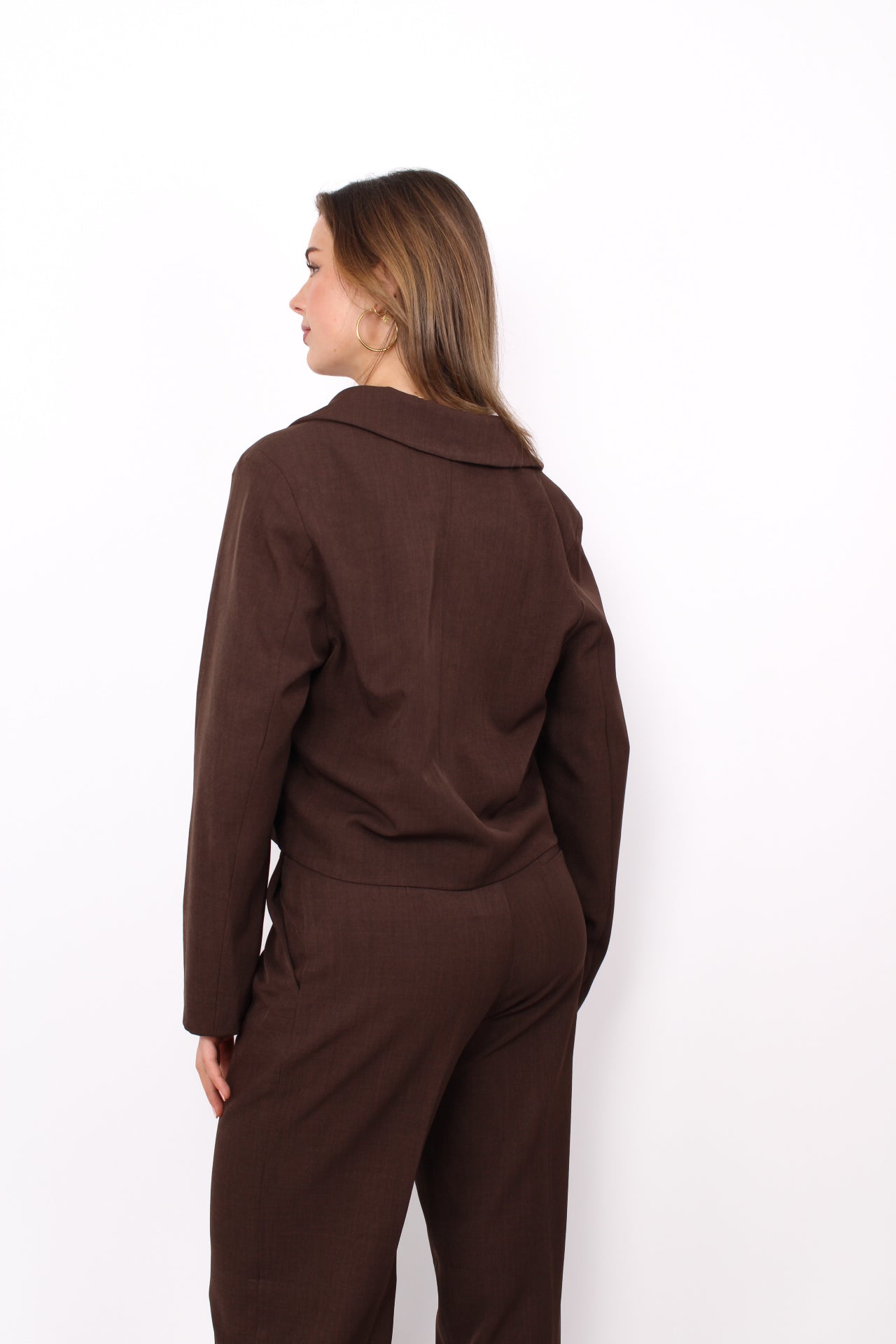 LEXI JACKET - BROWN