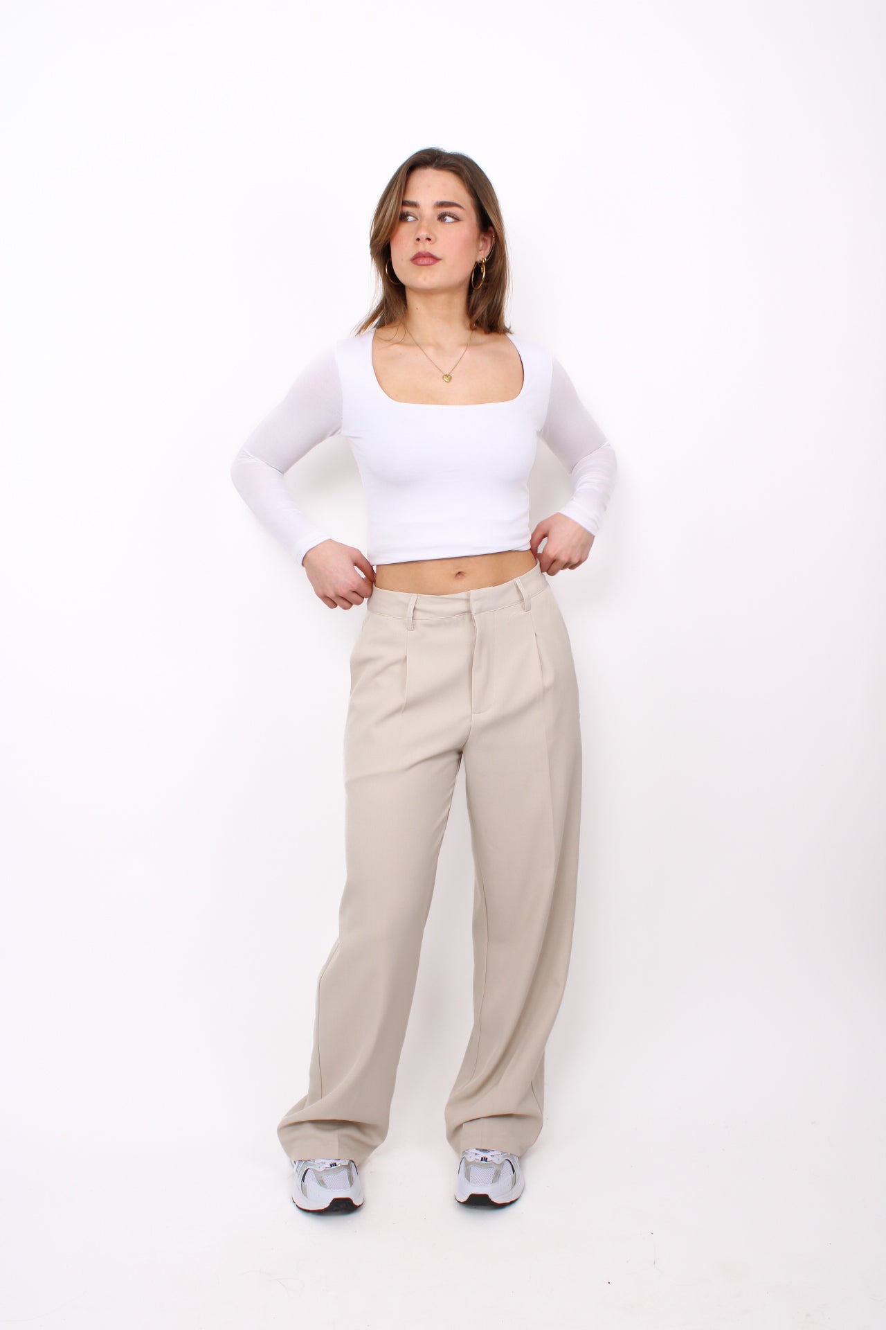 LOIS TROUSER - BEIGE