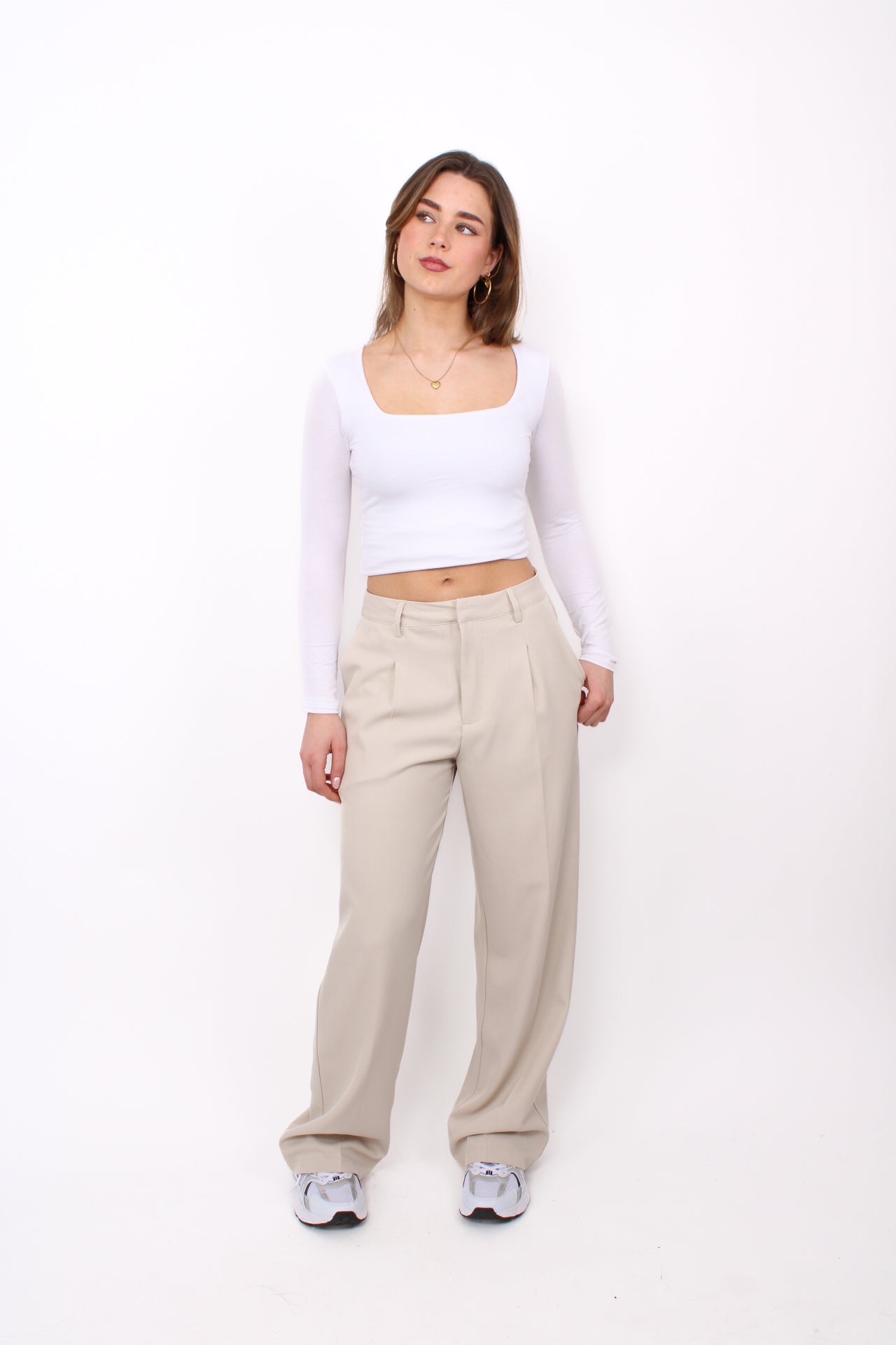 LOIS TROUSER - BEIGE