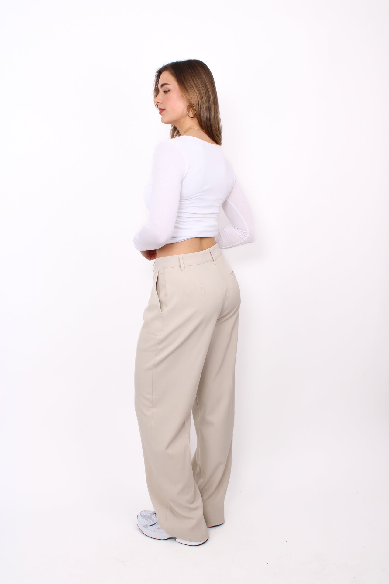 LOIS TROUSER - BEIGE