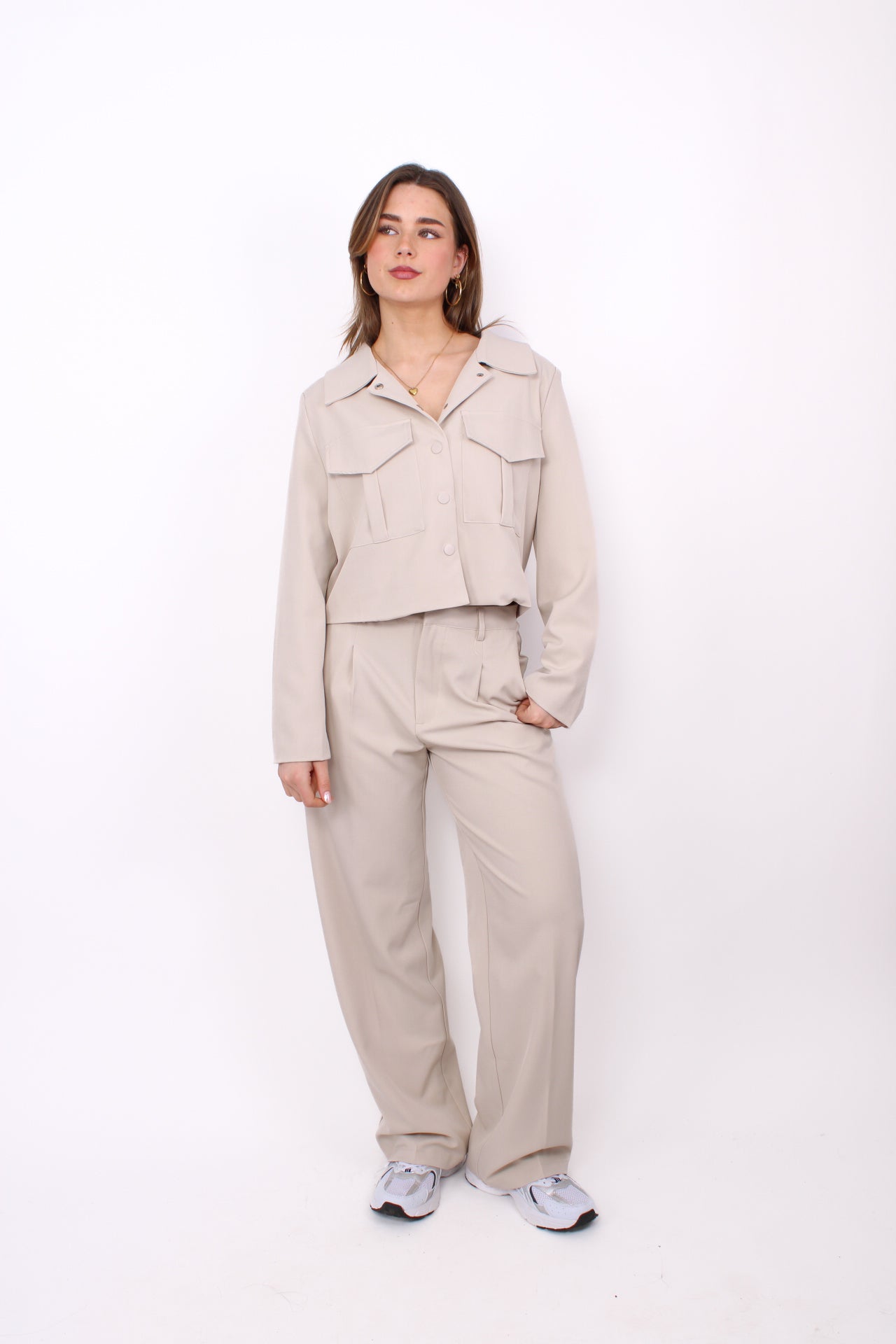 LOIS TROUSER - BEIGE