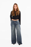 ''EXTRA TALL'' PALAZZO JEANS 2170