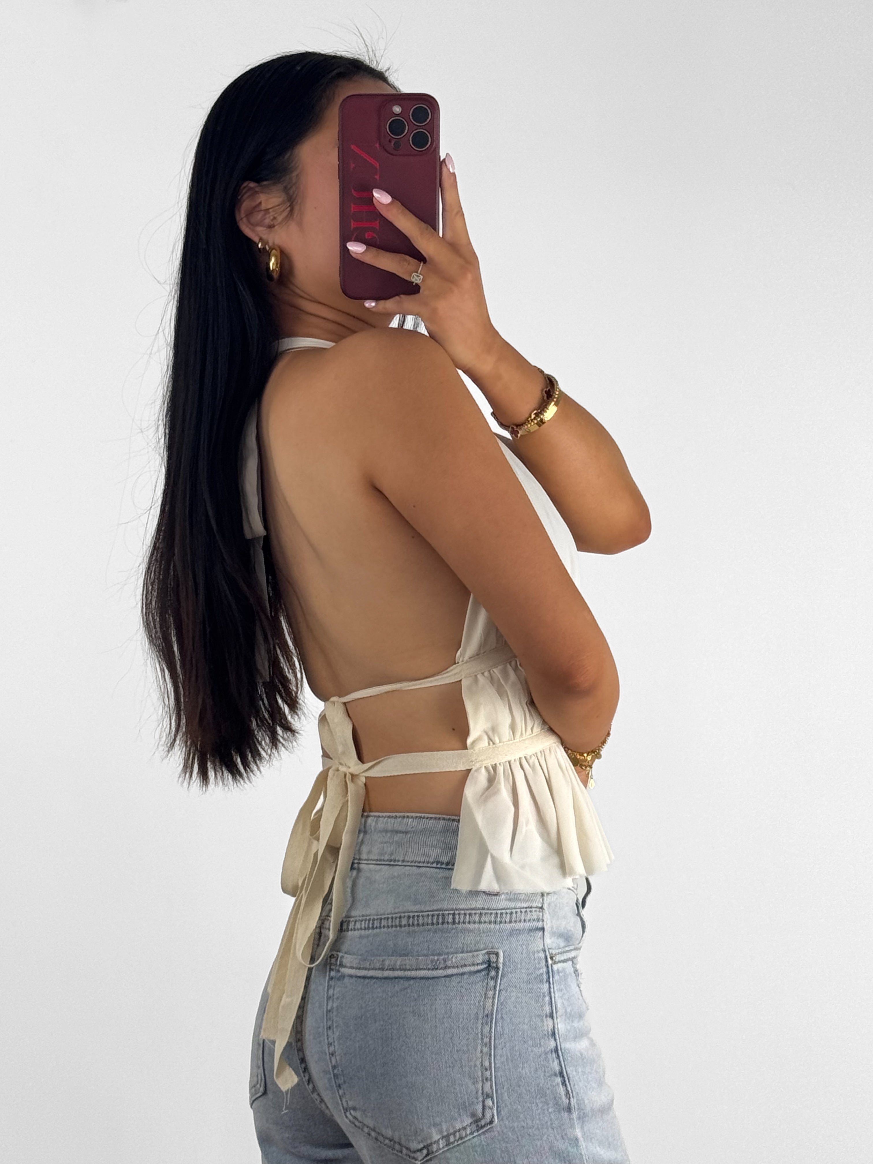 SOPHIE TOP - OFF WHITE