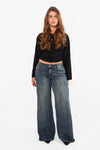 ''EXTRA TALL'' PALAZZO JEANS 2170