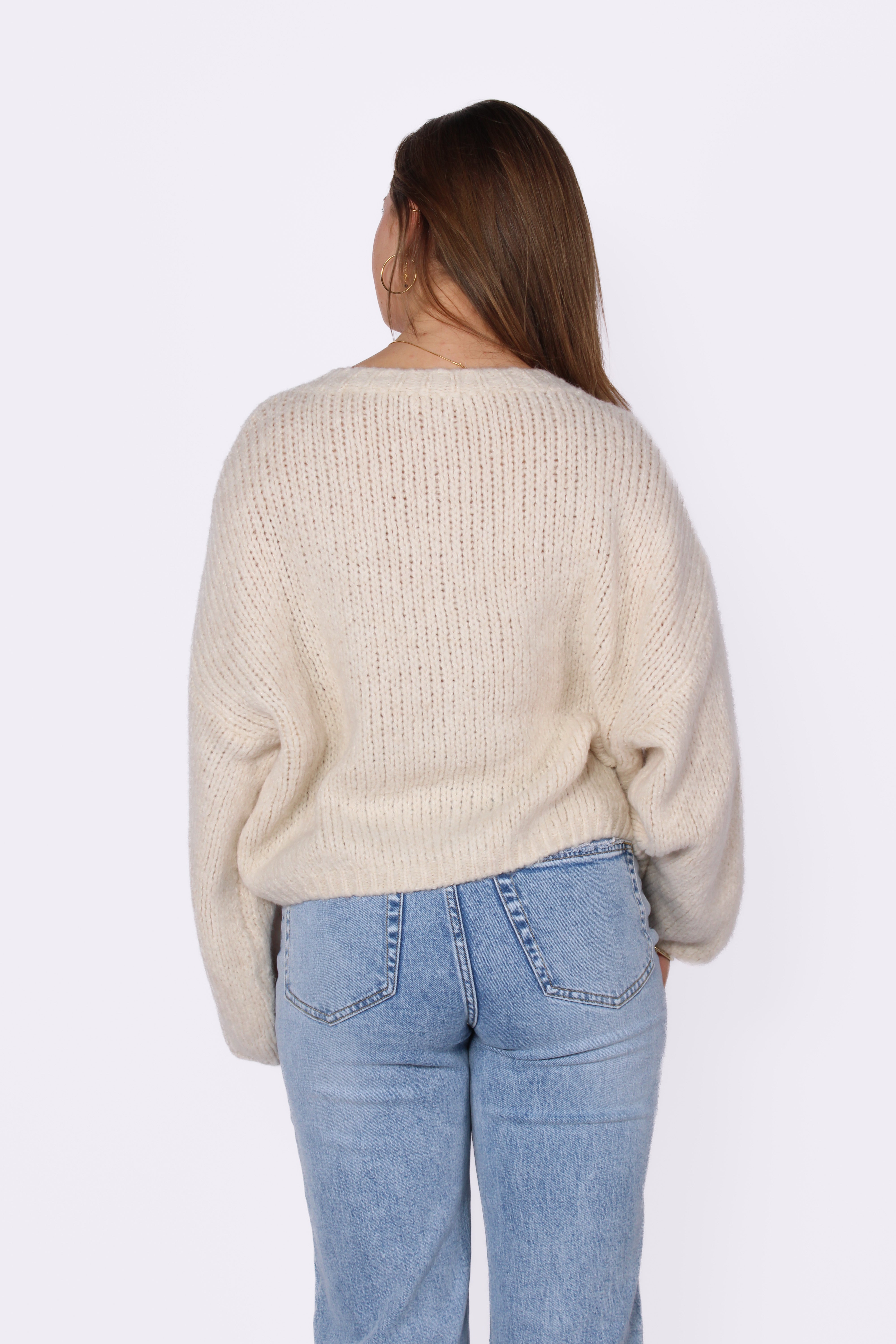 EMILY CARDIGAN - ECRU