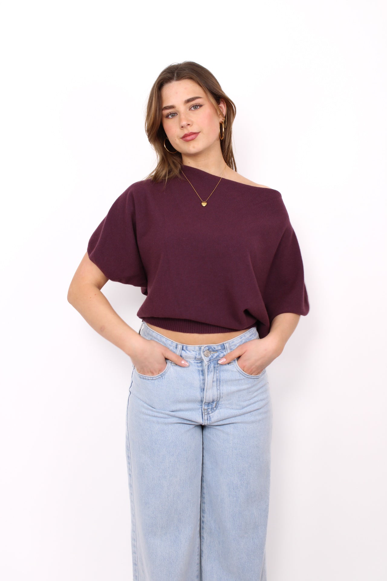 NINA TOP - VIOLET