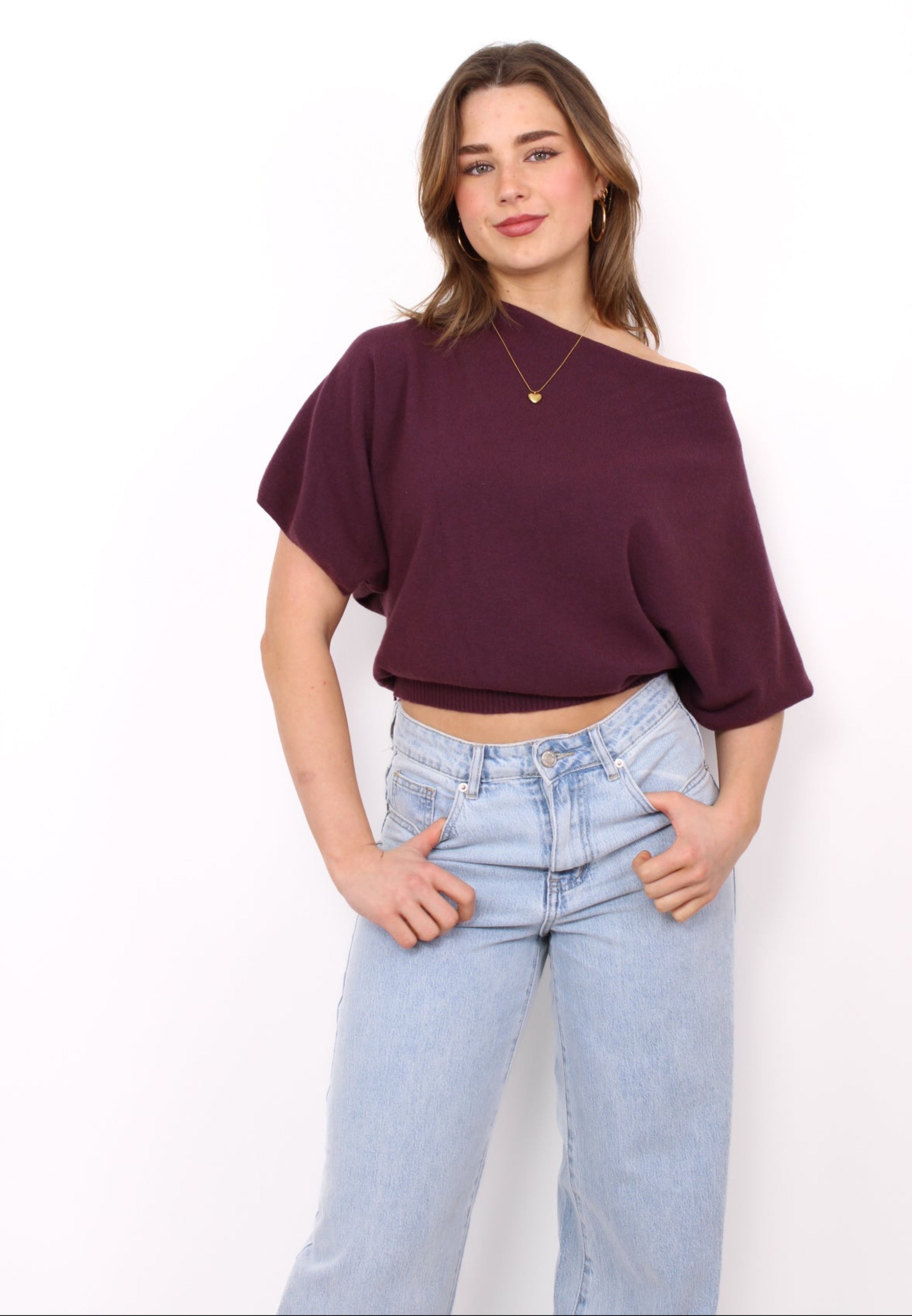 NINA TOP - VIOLET