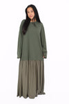FLOWY COTTON DRESS