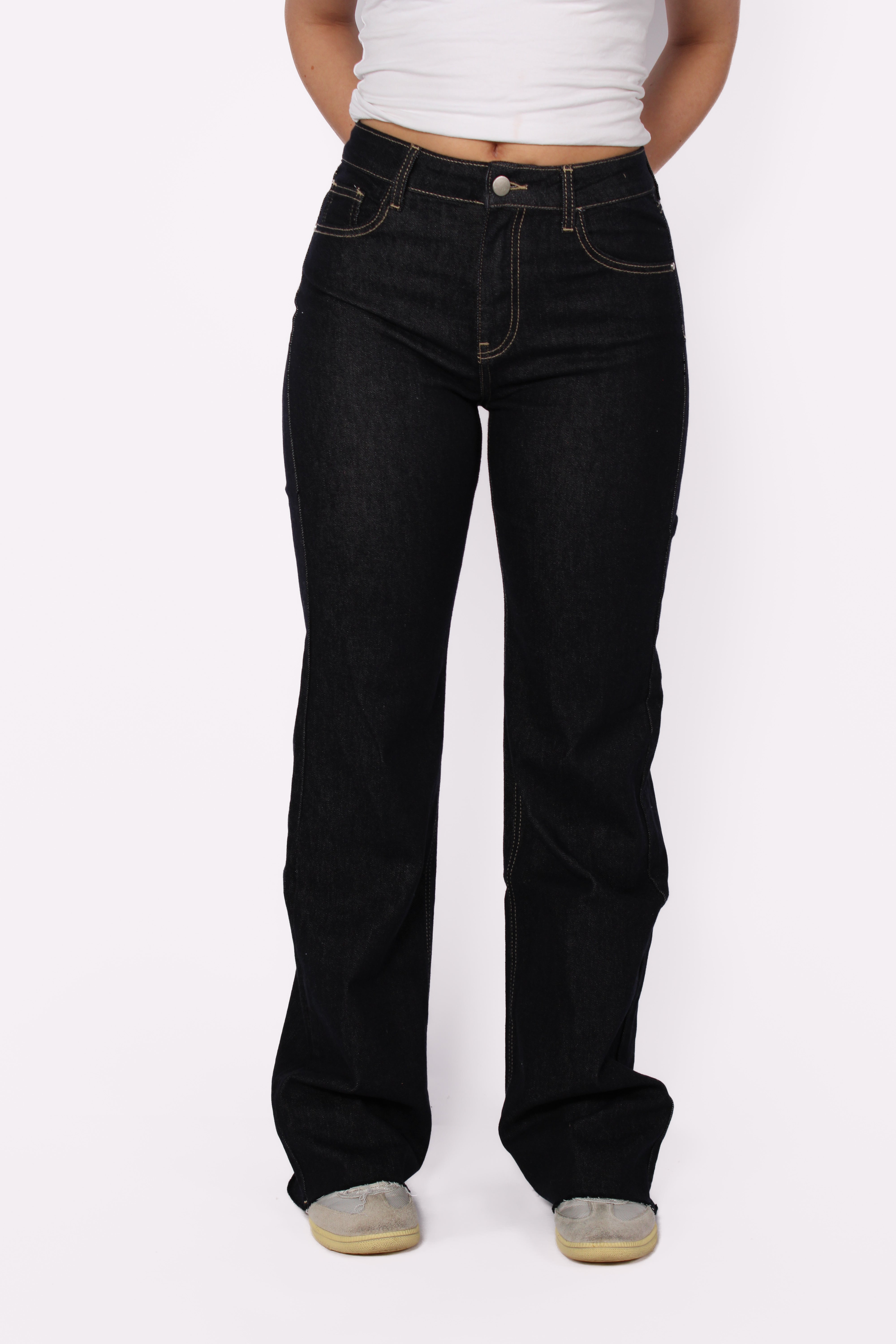 ''TALL'' WIDE LEG JEANS 3272 - DARK DENIM