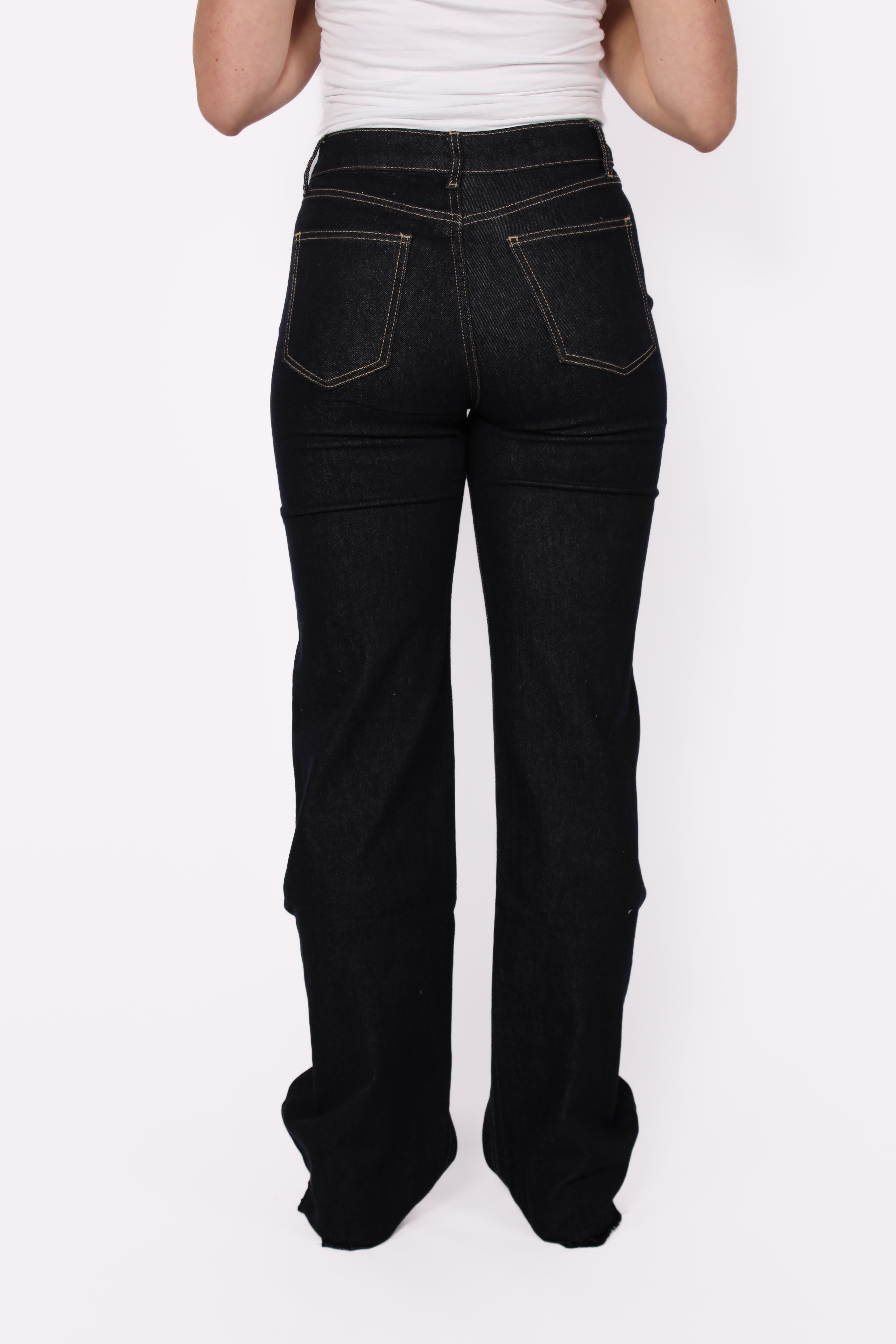''TALL'' WIDE LEG JEANS 3272 - DARK DENIM