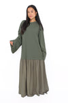 FLOWY COTTON DRESS