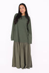 FLOWY COTTON DRESS