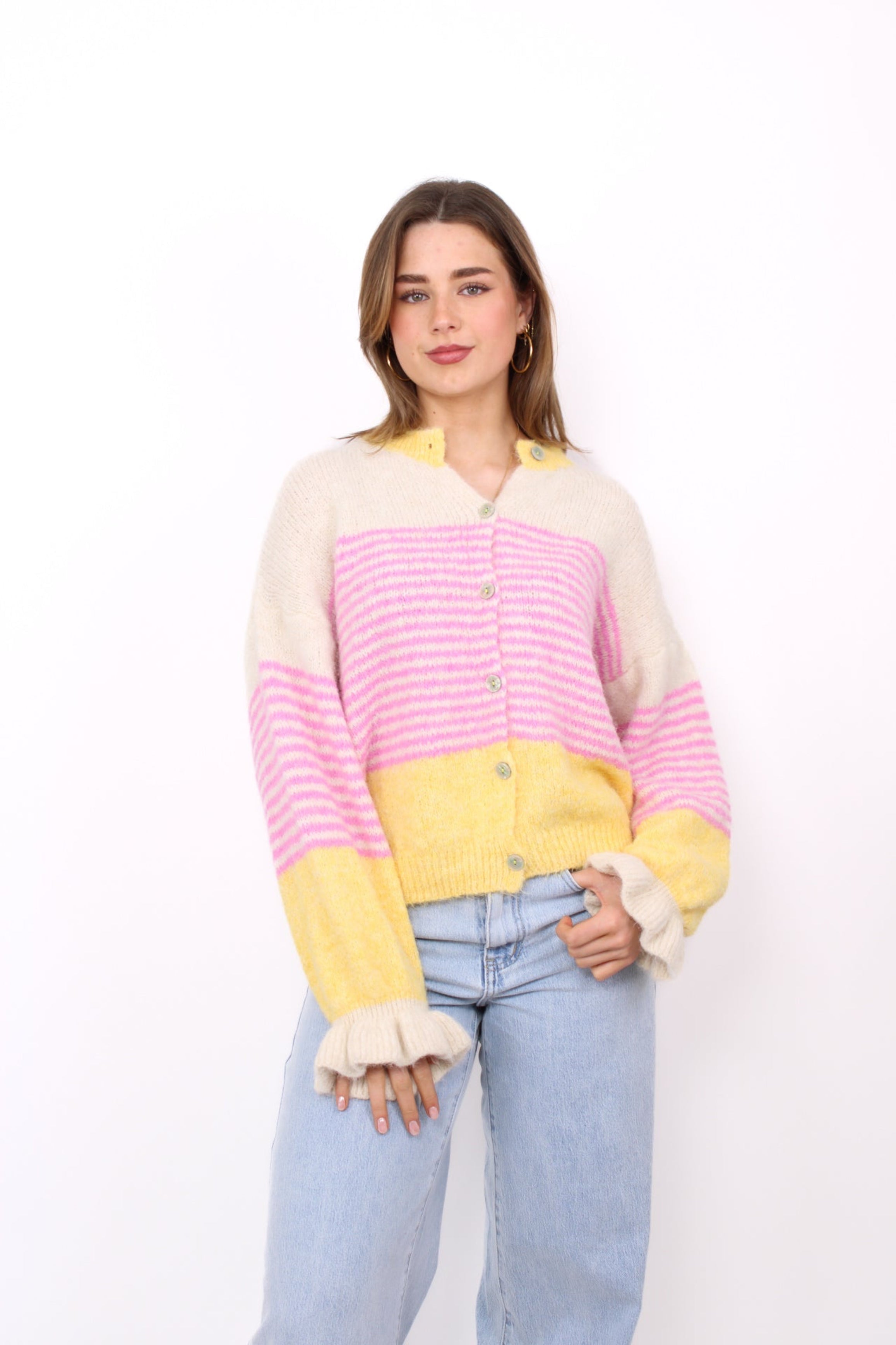 MAY CARDIGAN - PINK