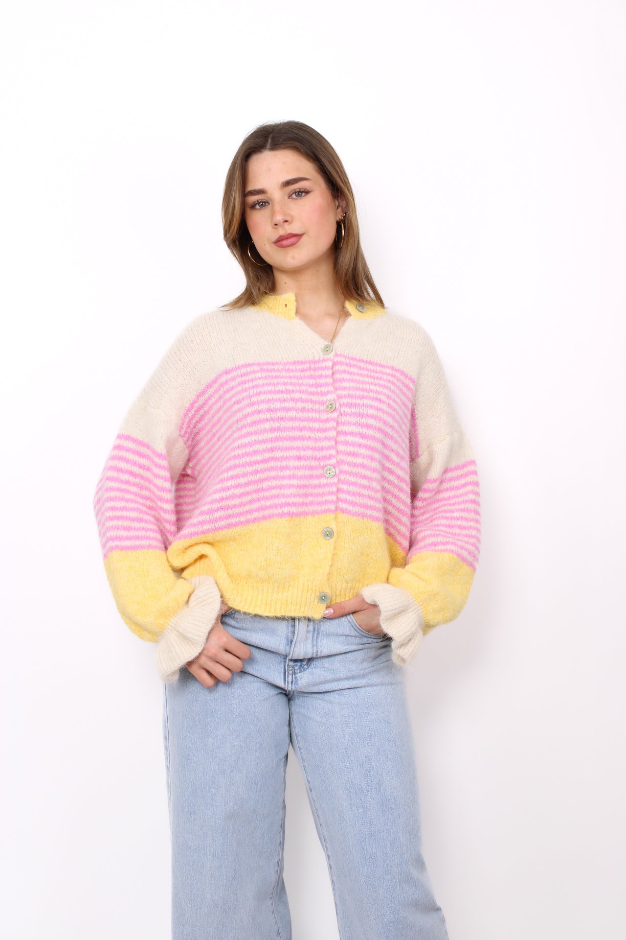MAY CARDIGAN - PINK