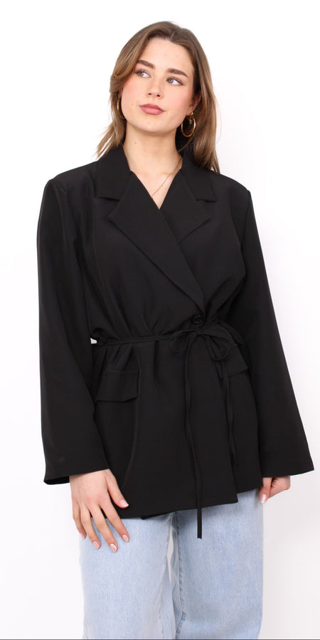 XOE BLAZER - BLACK