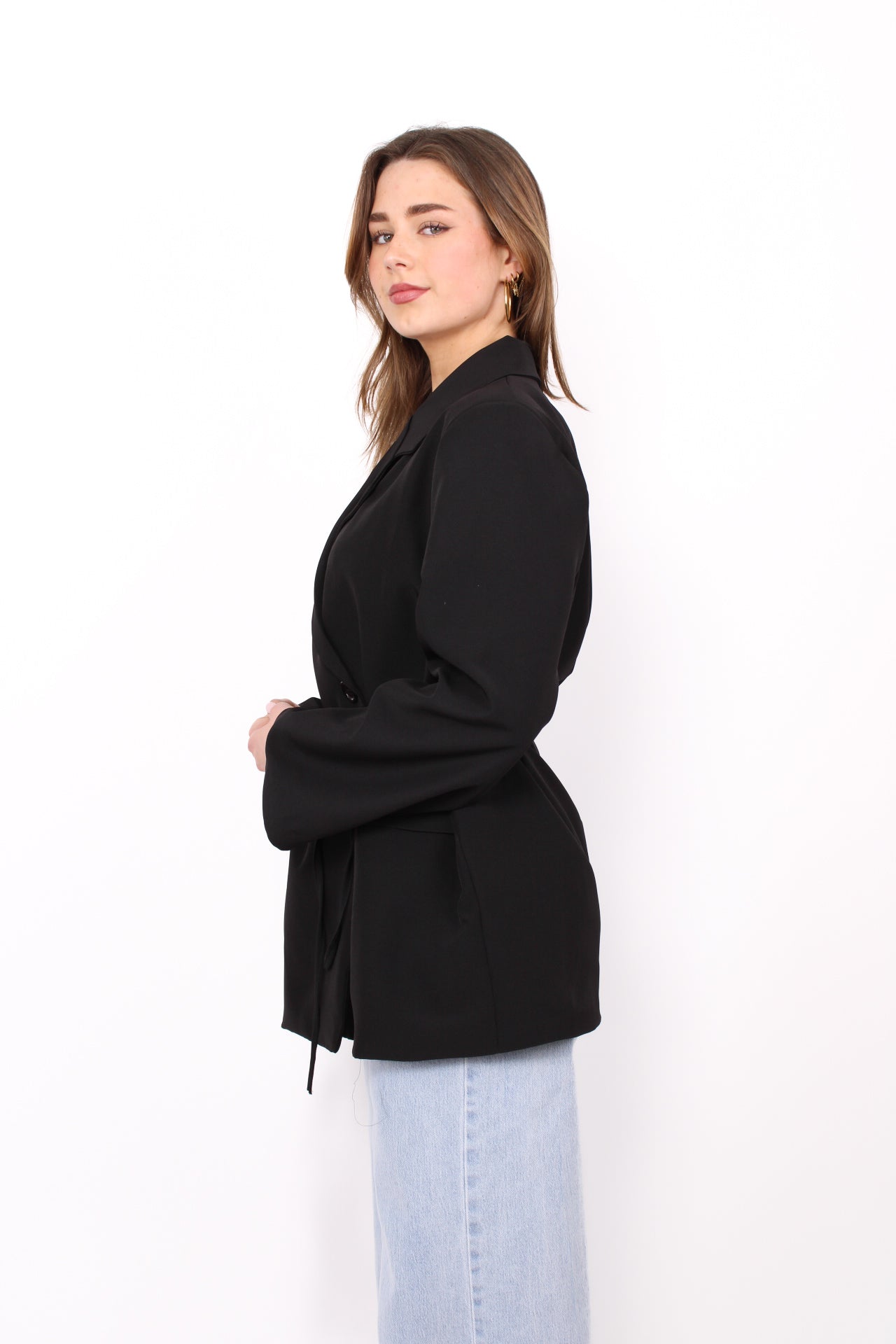 XOE BLAZER - BLACK