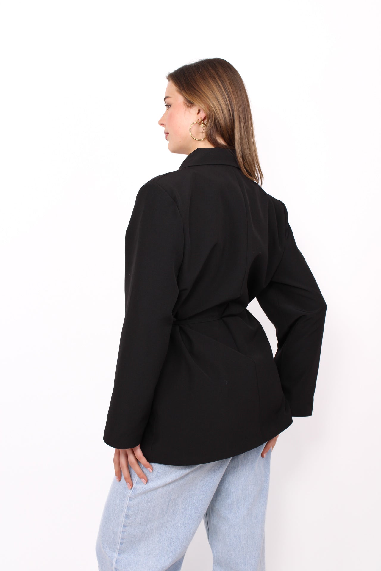 XOE BLAZER - BLACK