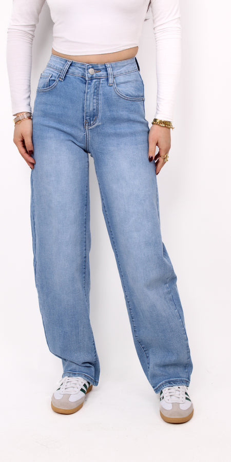 ''PETITE'' BALLOON JEANS 0611 - DENIM