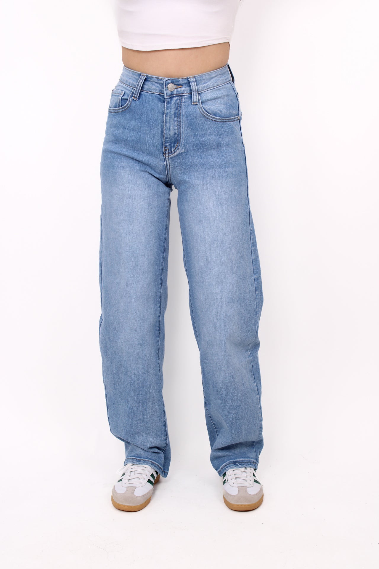 ''PETITE'' BALLOON JEANS 0611 - DENIM