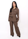 HAZEL PANTS - MOCHA