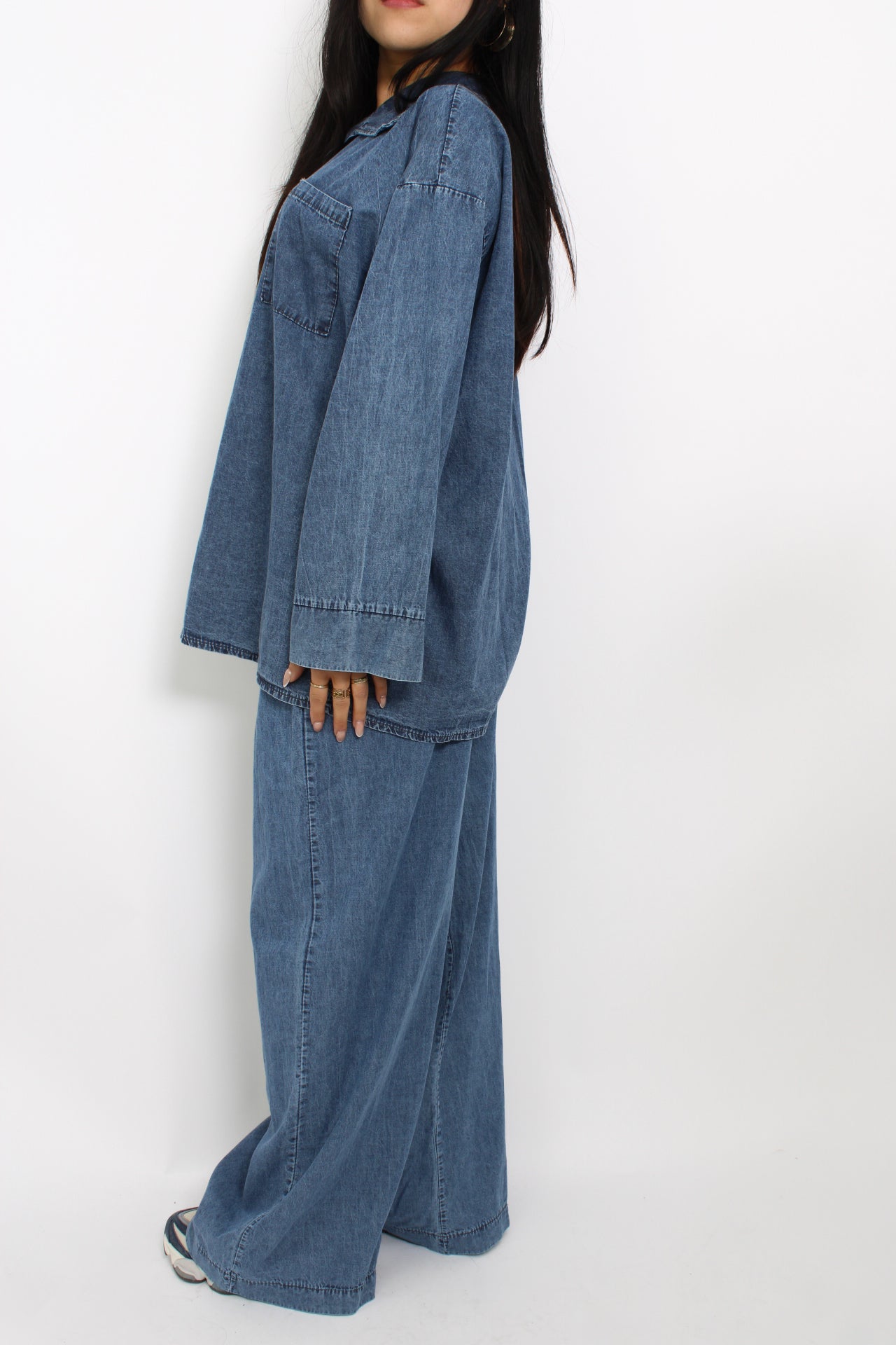 EVELIN SET - DENIM